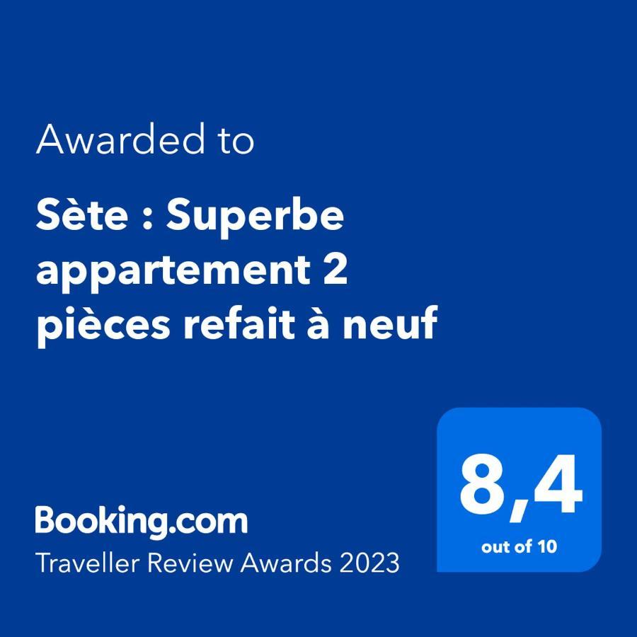 Sete : Superbe Appartement 2 Pieces Refait A Neuf Buitenkant foto